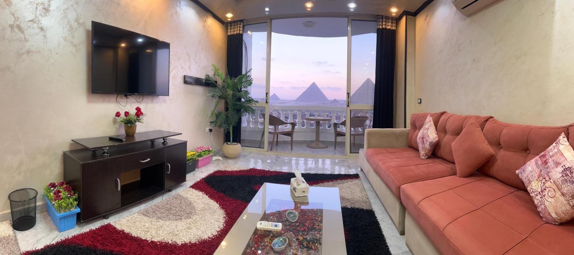 Hi Pyramids Apartment ไคโร ภายนอก รูปภาพ