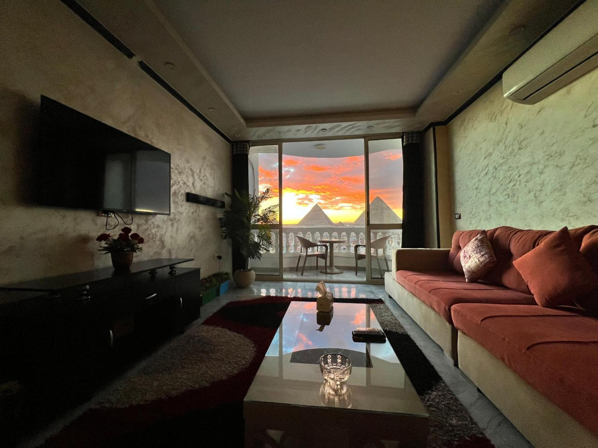 Hi Pyramids Apartment ไคโร ภายนอก รูปภาพ